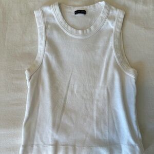 Brandy Melville White Tank Top - One Size